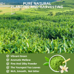Private Label Organic Matcha Vanilla Green Tea Powder Bulk Packaged Vanilla Matcha Powder Organic