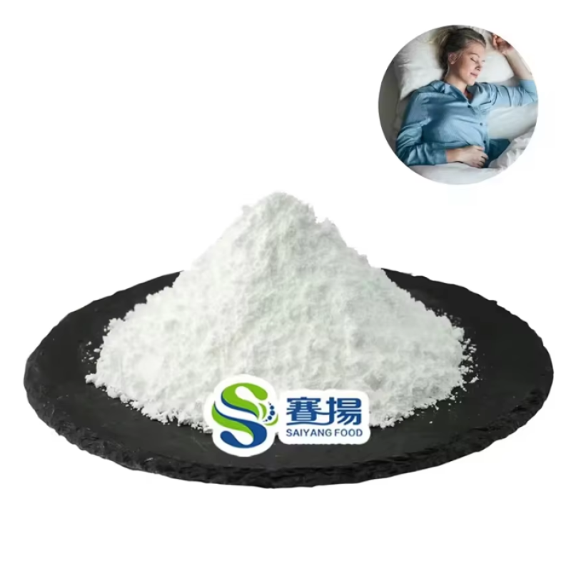 High Quality 99% Melatonin Powder Factory Supplied Food Grade White Appearance for Cosmetics Packaged Bottles Wild Cultivation