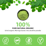 Private Label  Pure Natural Moringa Leaf Extract Powder Bulk Organic Moringa Leaf Powder Supplement