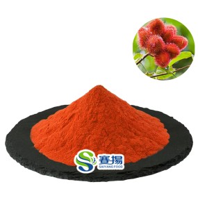 Annatto Seed Extract Powder High Quality Natural Food Pigment 15% Annatto Bixin