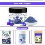 Private Label OEM/ODM 700 Mesh Pure Water Soluble Organic Butterfly Pea Flower Powder Factory Supply Blue Matcha Powder