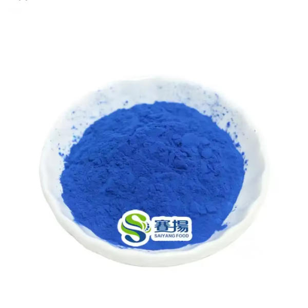 Bulk Natural Pigment Food Grade Coloring Gardenia Blue Powder Gardenia Jasminoides Ellis Extract E80 GardeniaBlue Powder