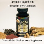 玛卡根胶囊厂家 - 有机黑玛卡能量提升