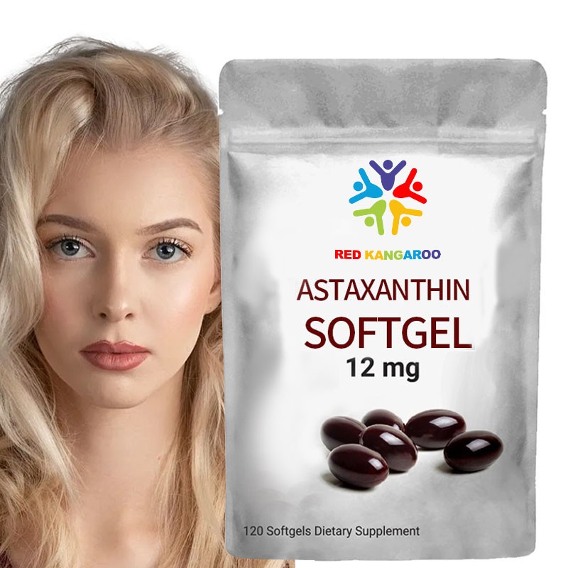 虾青素软胶囊供应商 - 12mg关节健康补充剂代工
