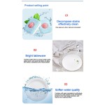 洗碗机片厂家 - 定制蓝色固体去污