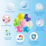 洗衣凝珠厂家 - 防过敏7合1浓缩凝胶