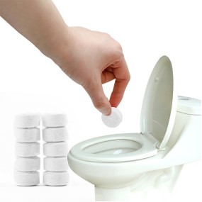 Toilet Cleaner Tablets Manufacturer - Multifunctional Effervescent White
