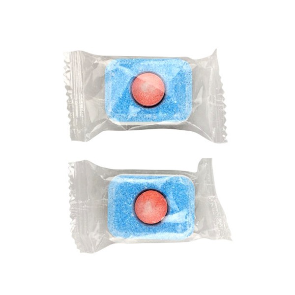 洗碗机片厂家 - 定制蓝色固体去污