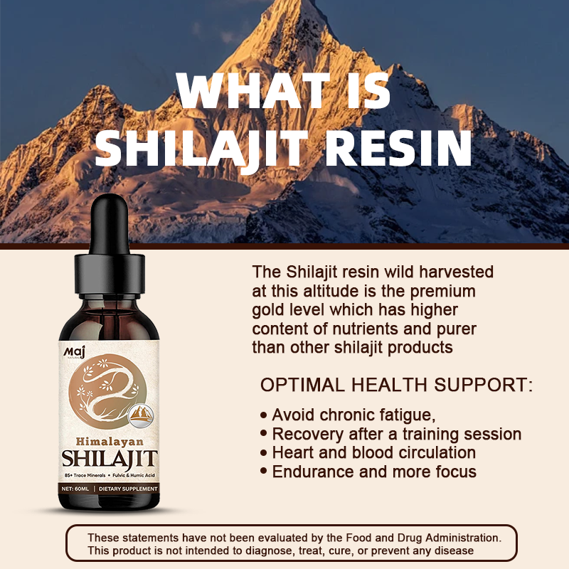 Shilajit Liquid Drops Manufacturer - Custom Organic Himalaya