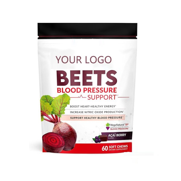 甜菜根软糖供应商 - 非转基因能量咀嚼OEM代工