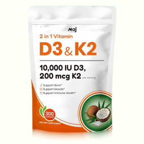 维D3 K2软胶囊工厂 - MK7椰子油骨心
