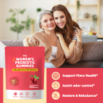 女性益生菌软糖工厂 - PH平衡素食OEM代工