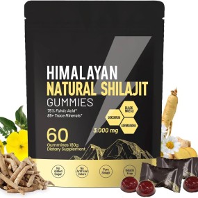 Shilajit Gummies Factory - High Potency Gold Grade Fulvic