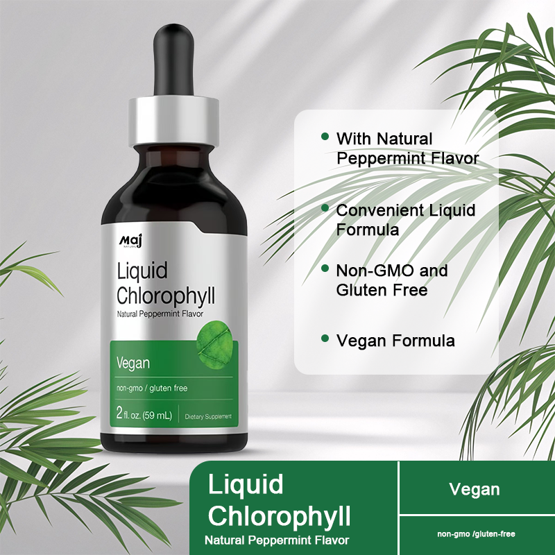 Chlorophyll Liquid Drops Manufacturer - OEM Vegan Skin Health