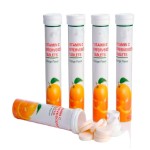 维C泡腾片工厂 - 无糖免疫OEM代工