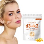 维D3 K2软胶囊工厂 - 高品质5000iu免疫