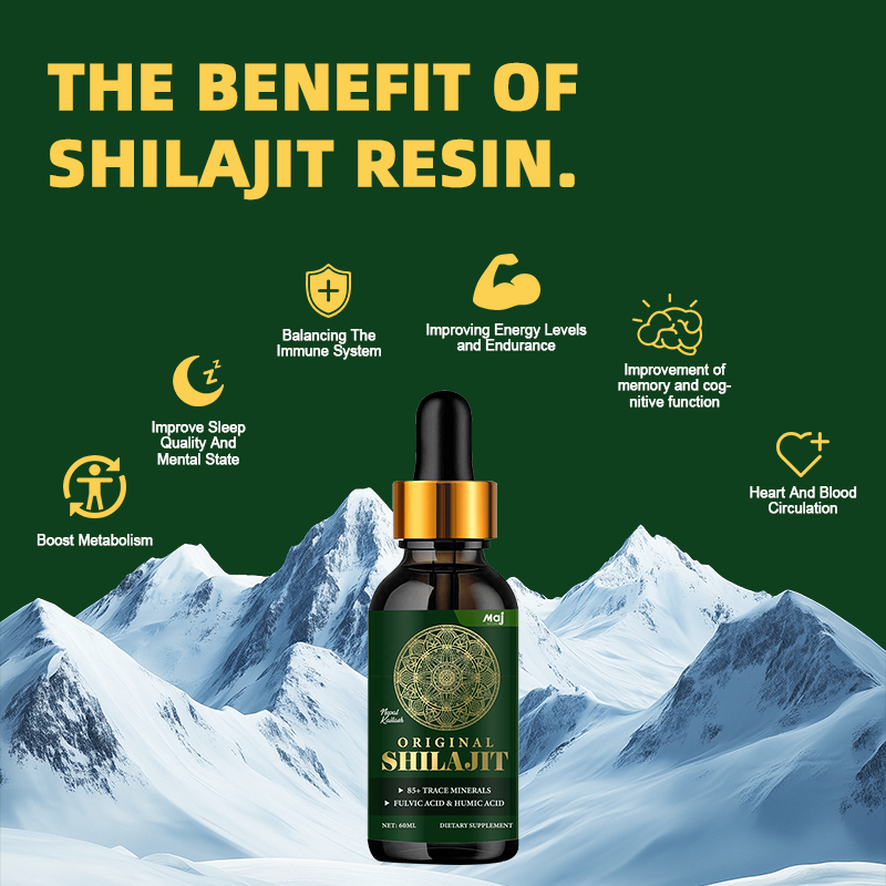 Shilajit Liquid Drops Supplier - Pure Natural Trace Minerals