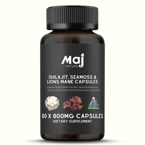 Shilajit Capsules Supplier - Organic Sea Moss Lion Mane
