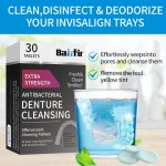 假牙清洁剂厂家 - 30片薄荷味牙齿美白