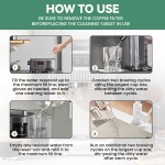 咖啡除垢片厂家 - 无渍滴滤意式机