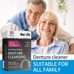 假牙清洁剂厂家 - 30片薄荷味牙齿美白