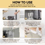 Coffee Cleaning Tablets Supplier - Eco Friendly MSDS Descaler