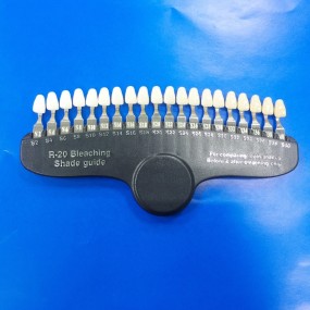 牙齿比色板供应商 - 新款铝制3D 20色