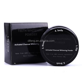 Tooth Whitening Powder Factory - Natural Black Shell Coconut