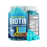 Biotin Gummies Factory - Bear Shaped Hair Skin Nails