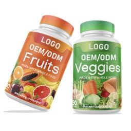 Fruit Vegetable Capsules Manufacturer - 100% Soy Free Whole Food