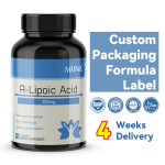 Alpha Lipoic Acid Capsules Supplier - OEM 300mg R-ALA Supplement