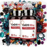 CoQ10 Supplement Supplier - 400mg BioPerine Omega-3s