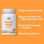 Vitamin C Tablets Factory - Food Grade 1000mg Customizable