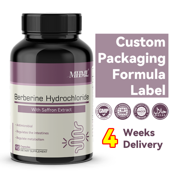 Berberine Capsules Manufacturer - OEM HCL Glucomannan 5-HTP Supplement