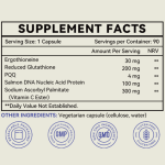 Ergothioneine Capsules Factory - OEM Antioxidant L-Ergothioneine