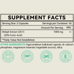 Shilajit Capsules Supplier - Private Label Himalayan Resin 1000mg