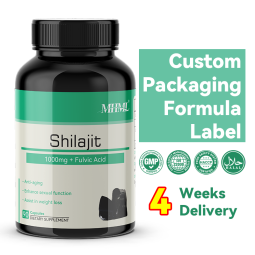 Shilajit Capsules Supplier - Private Label Himalayan Resin 1000mg