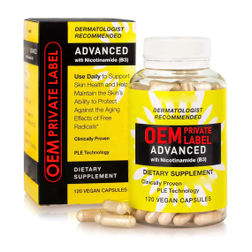 烟酰胺胶囊供应商 - 维生素B3素食补充剂代工