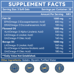 Fish Oil Softgels Manufacturer - Triple Omega 3-6-9 1000mg