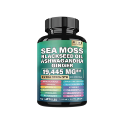 Seaweed Capsules Factory - Anti Aging Ginger Black Seed Oil