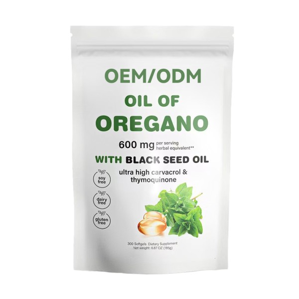 Oregano Oil Softgels Supplier - Custom Formula Bulk Wholesale