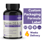 Vitamin D3 K2 Softgels Factory - OEM Immune Boost Supplement