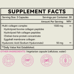 Collagen Peptides Capsules Supplier - OEM Bovine Hair Joint Skin