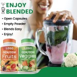 Fruit Vegetable Capsules Manufacturer - 100% Soy Free Whole Food