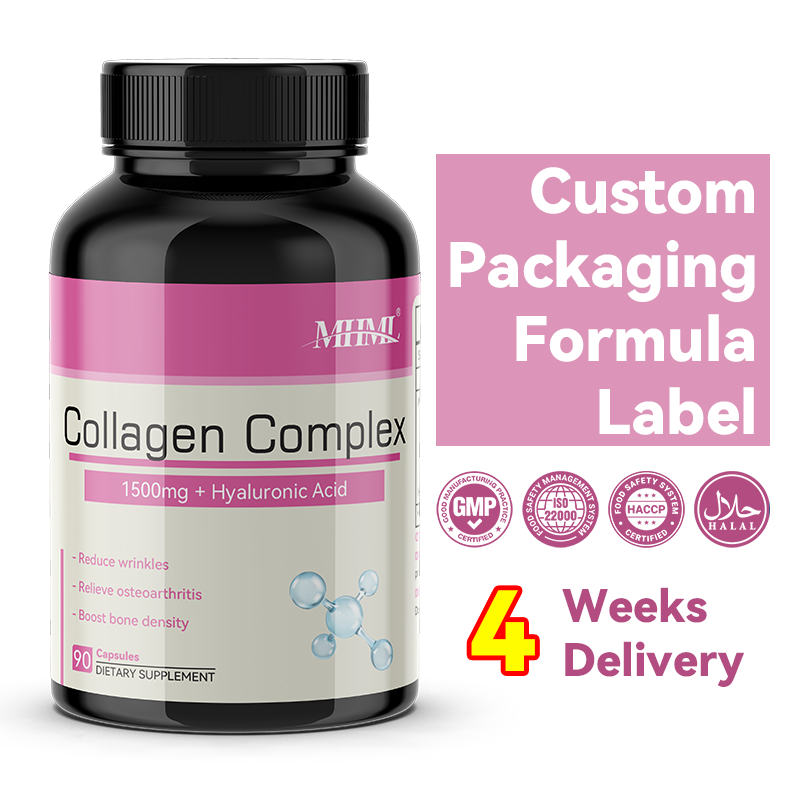 Collagen Peptides Capsules Supplier - OEM Bovine Hair Joint Skin