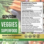 Fruit Vegetable Capsules Factory - Hot Sale 90 Veggie 90 Fruit