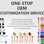 Multivitamin Tablets Factory - Customizable Recipe Shape Flavor