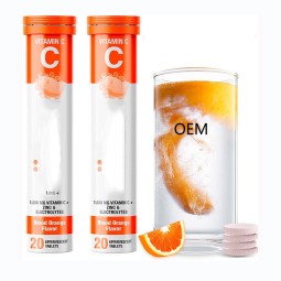 维生素C泡腾片工厂 - 成人保健OEM代工