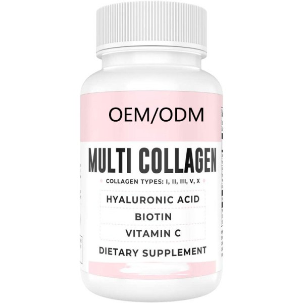 美白肌肤胶囊工厂 - 多重胶原蛋白肽OEM代工