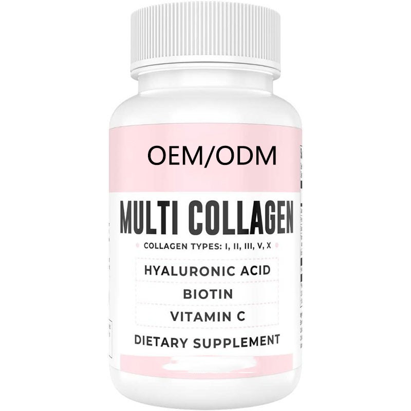美白肌肤胶囊工厂 - 多重胶原蛋白肽OEM代工